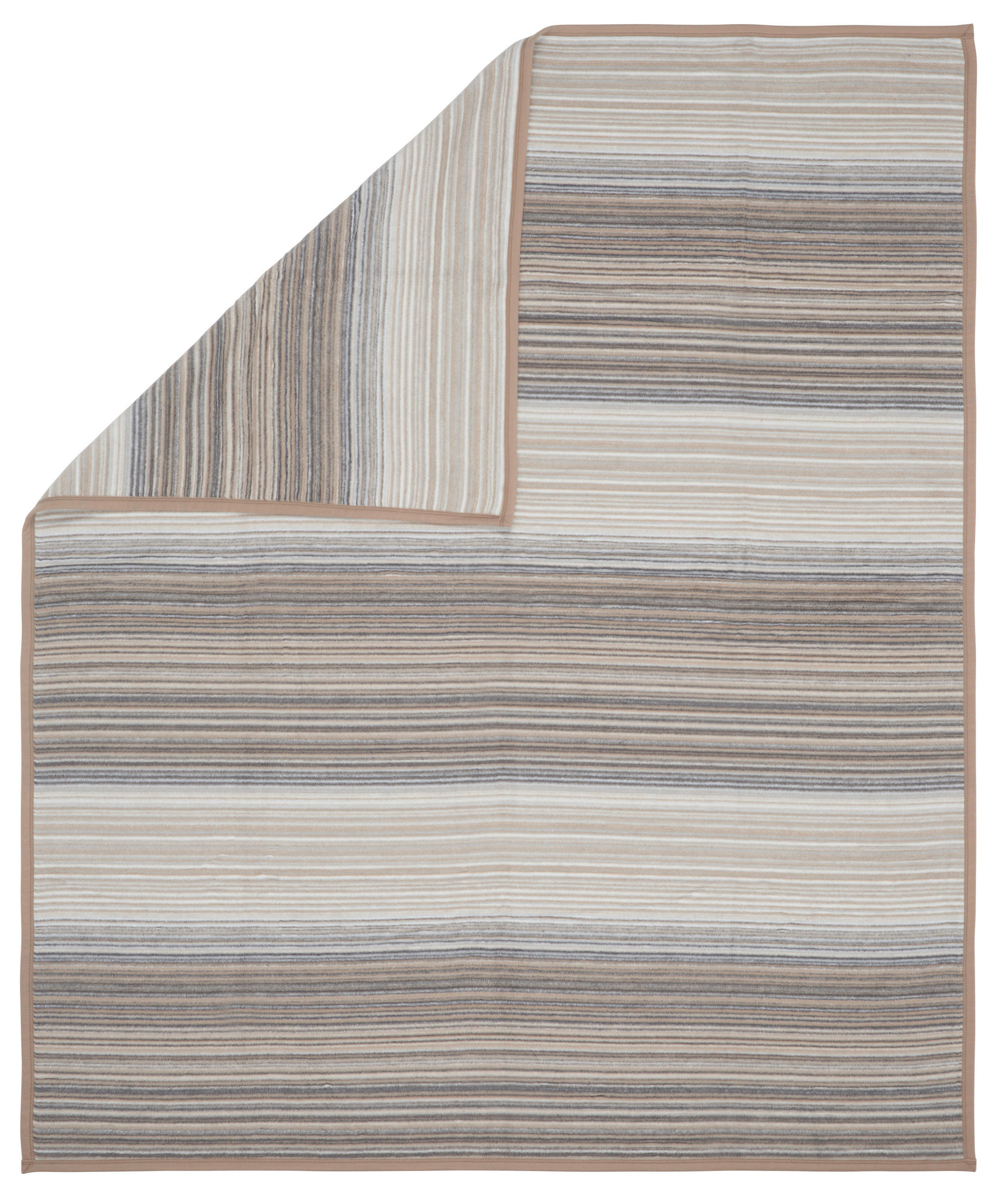 WOHNDECKE 150/200 cm  - Schlammfarben, KONVENTIONELL, Textil (150/200cm) - Novel