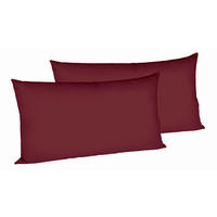 KOPFKISSENBEZUG 40/80 cm  - Pflaume, Basics, Textil (40/80cm) - Fleuresse