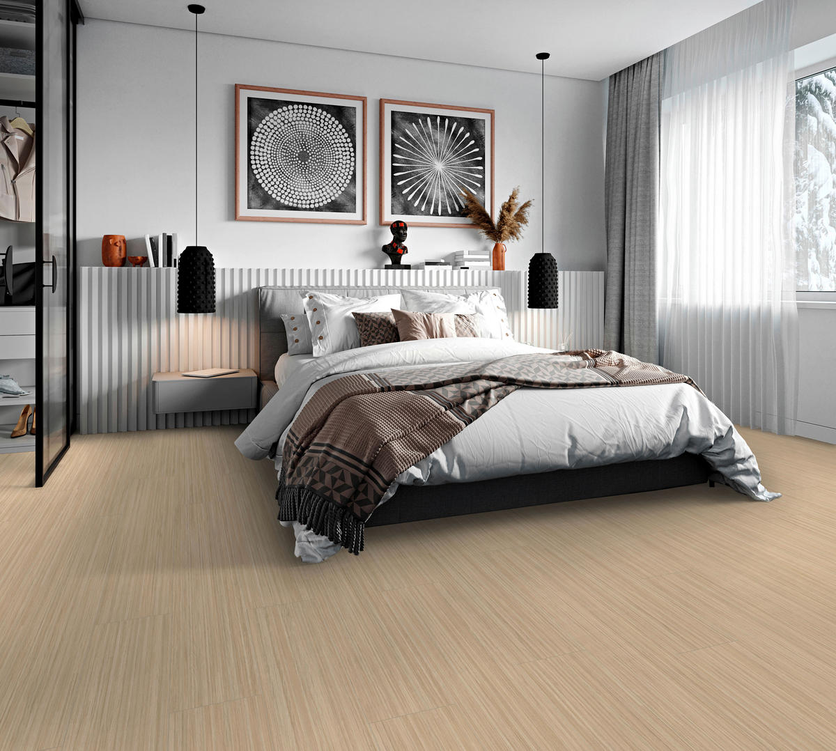 LAMINATBODEN Exquisit  - Eichefarben, KONVENTIONELL, Holz (138.0/19.3/0.8cm)