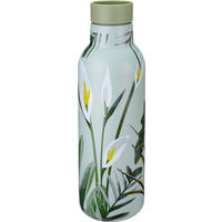 ISOLIERFLASCHE 0.45 l  - Hellgrün/Grün, Trend, Kunststoff/Metall (7/23cm) - Homeware Profession.