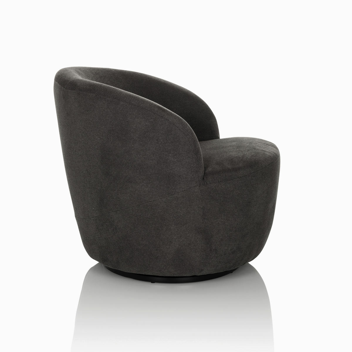 LOUNGEFÅTÖLJ  - grå, Modern, textil (65/70/77cm) - MID.YOU
