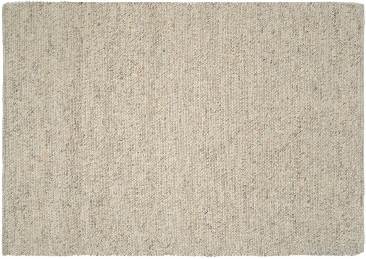 HANDWEBTEPPICH 200/200 cm Helsinki Beige  - Beige, Basics, Textil (200/200cm) - Linea Natura