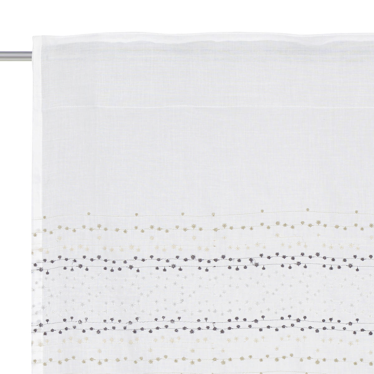 FERTIGVORHANG  blickdicht   140/250 cm  - Weiß, Design, Textil (140/250cm) - Esposa