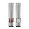 ELEKTR. SALZ-/PFEFFERMÜHLE  - Silberfarben, Basics, Metall (5,2/23/5,2cm) - KÜCHENPROFI