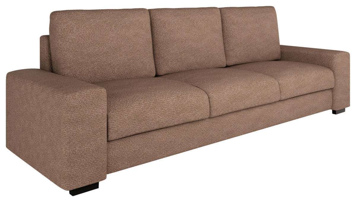 SCHLAFSOFA Altrosa  - Beige/Schwarz, Design, Textil (239/91/92cm) - MID.YOU