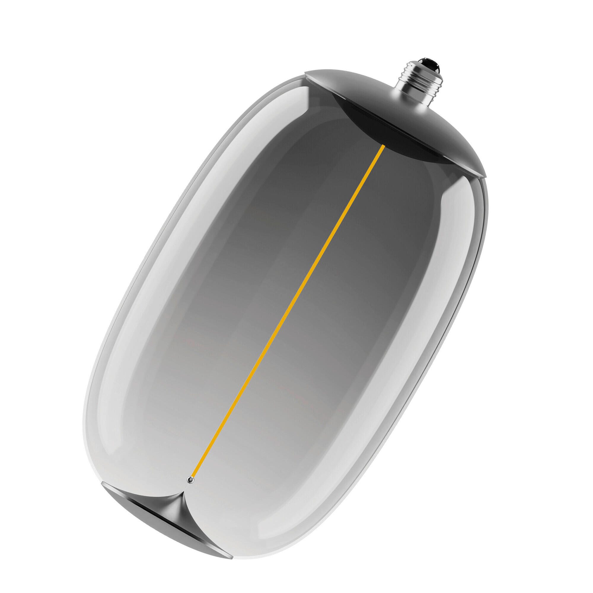 LED-LEUCHTMITTEL   E27 4 W 120 lm  - Eschefarben, KONVENTIONELL, Kunststoff (20/37cm) - Ledvance