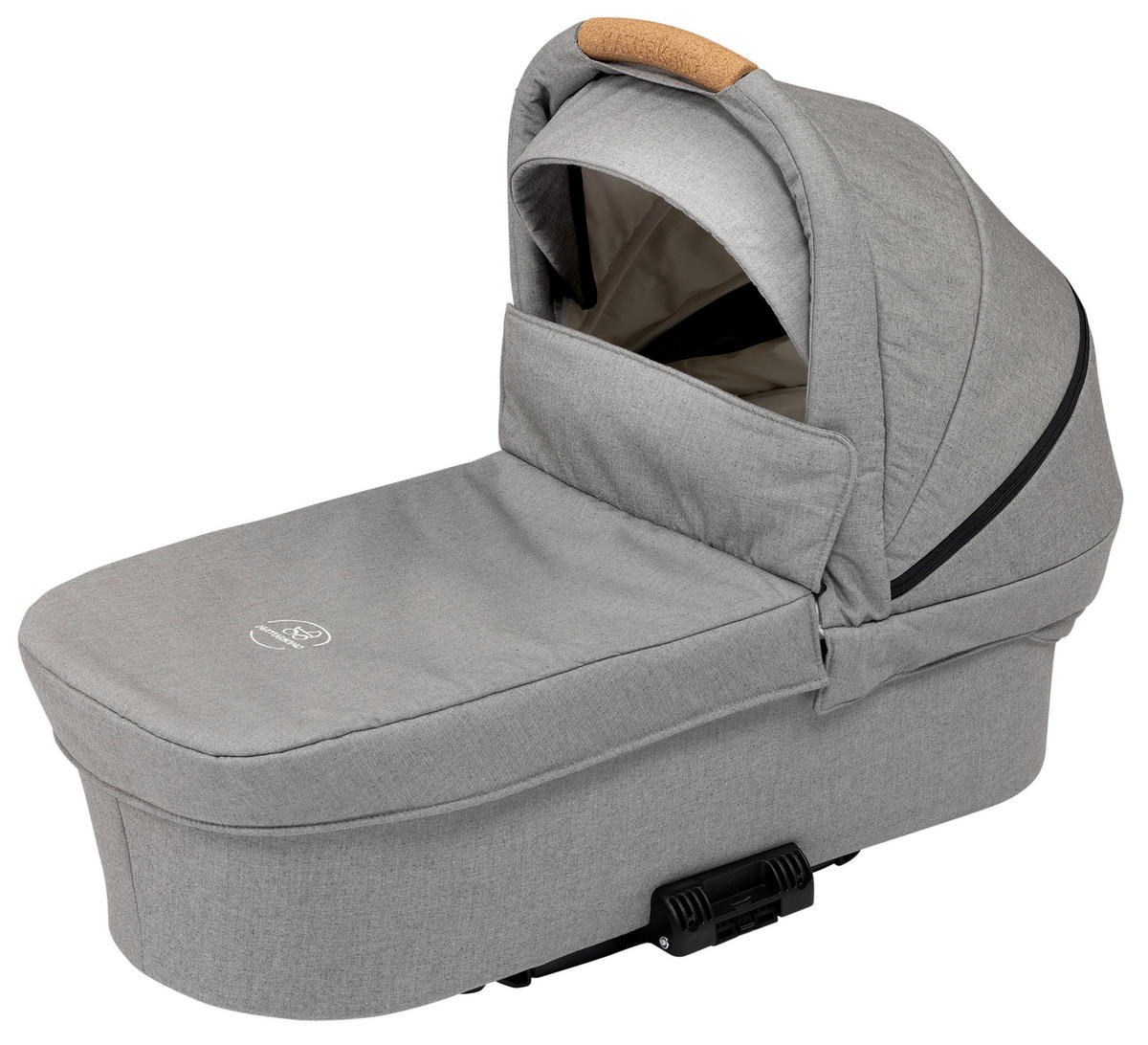 LIEGEWANNE LARS  - Hellgrau, Basics, Textil (92/40/62cm) - Naturkind