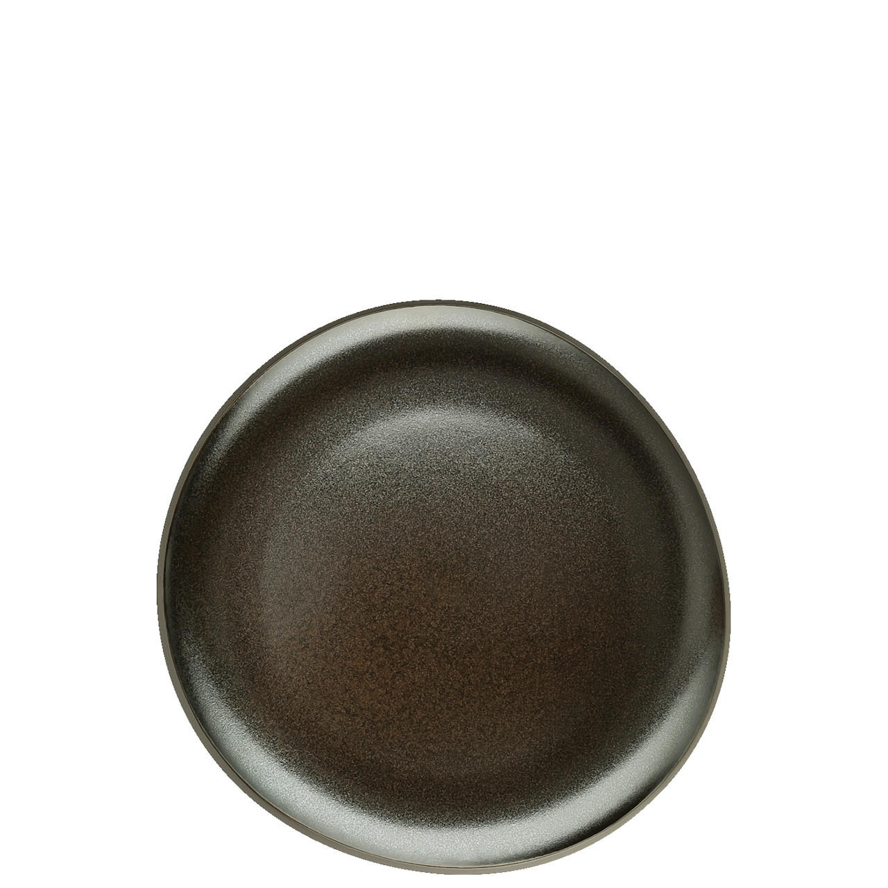 Rosenthal Frühstücksteller Junto Dunkelgrau 21x1.7x22 cm