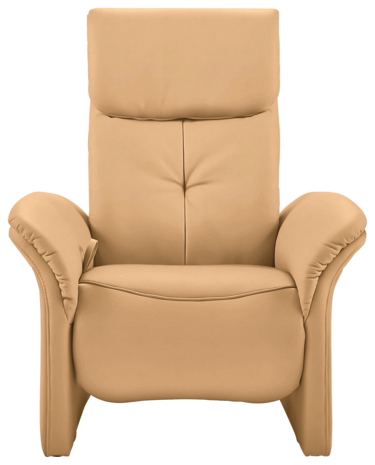 FERNSEHSESSEL in Hellbraun  - Hellbraun/Schwarz, KONVENTIONELL, Leder/Kunststoff (88/107/91cm) - Himolla Komfortklass