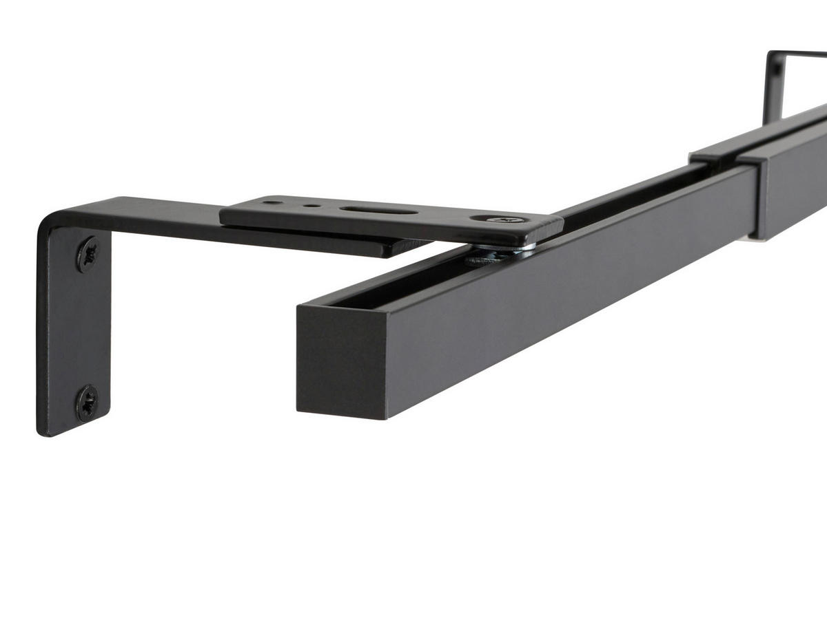 INNENLAUFSTANGENSET  280 cm  - Schwarz, Design, Metall (280cm)