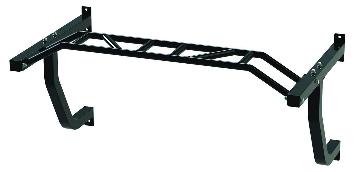 KLIMMZUGSTANGE  - Schwarz, KONVENTIONELL, Metall (126/75.3/65.4cm)