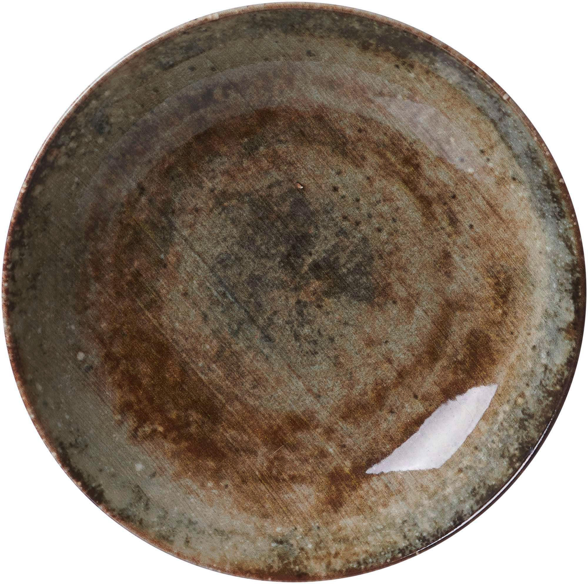 SUPPENTELLER Braun, Grau Porzellan FAIA  - Braun/Grau, Basics, Keramik (20/20/4cm) - Ritzenhoff Breker