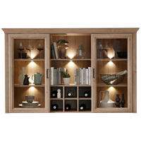 BUFFETAUFSATZ 166/103/42 cm  in  - Eichefarben, Design, Holzwerkstoff/Metall (166/103/42cm) - MID.YOU