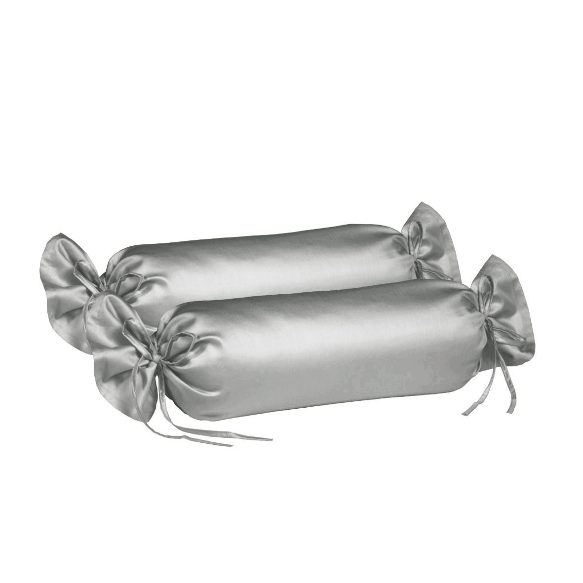 NACKENROLLENBEZUG  - Dunkelgrau, Basics, Textil (40/15cm) - Fleuresse