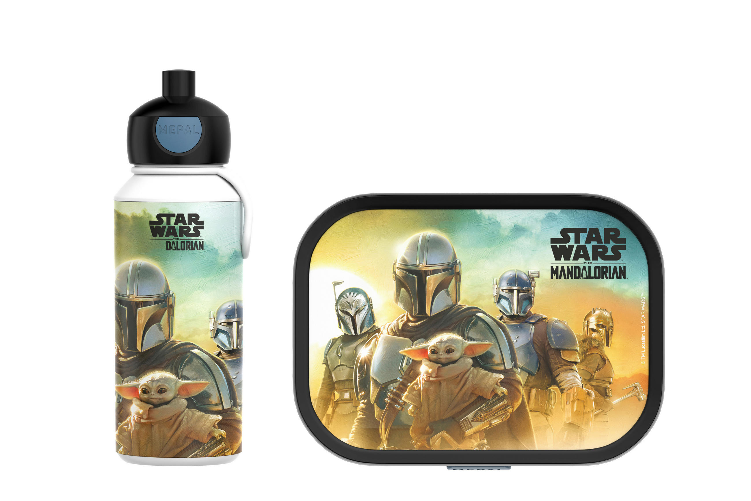 PAUSENSET lunchset campus (pu+bd) - star wars  - KONVENTIONELL (20,5/7,5/18,8cm) - Mepal
