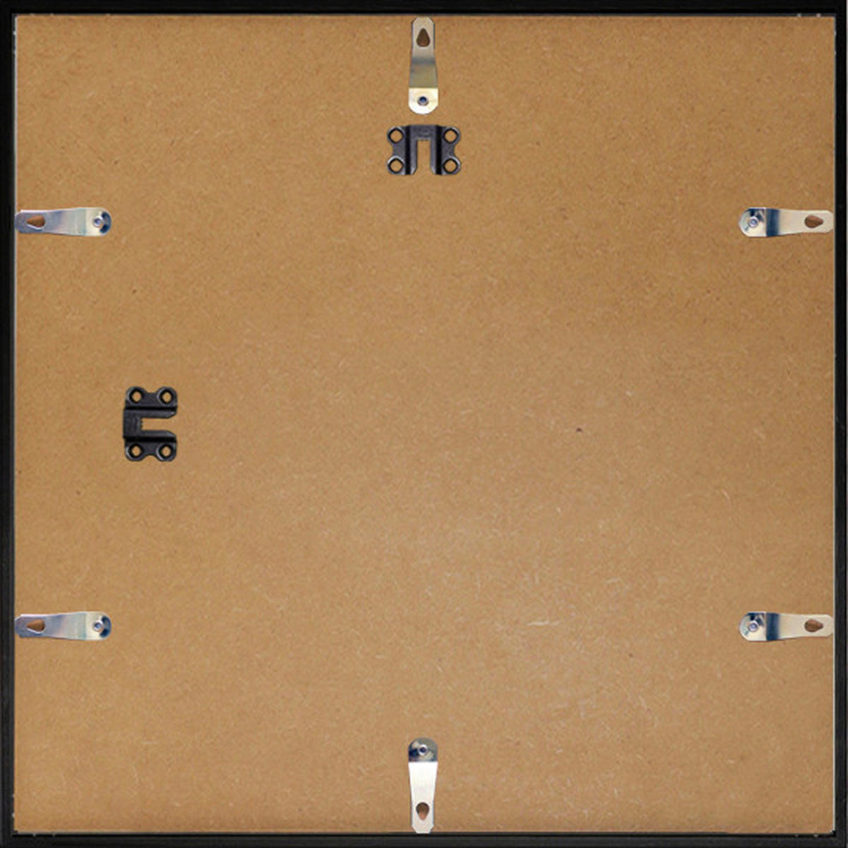 BILDERRAHMEN - Schwarz, Basics, Papier/Holzwerkstoff (40/40/1,8cm)