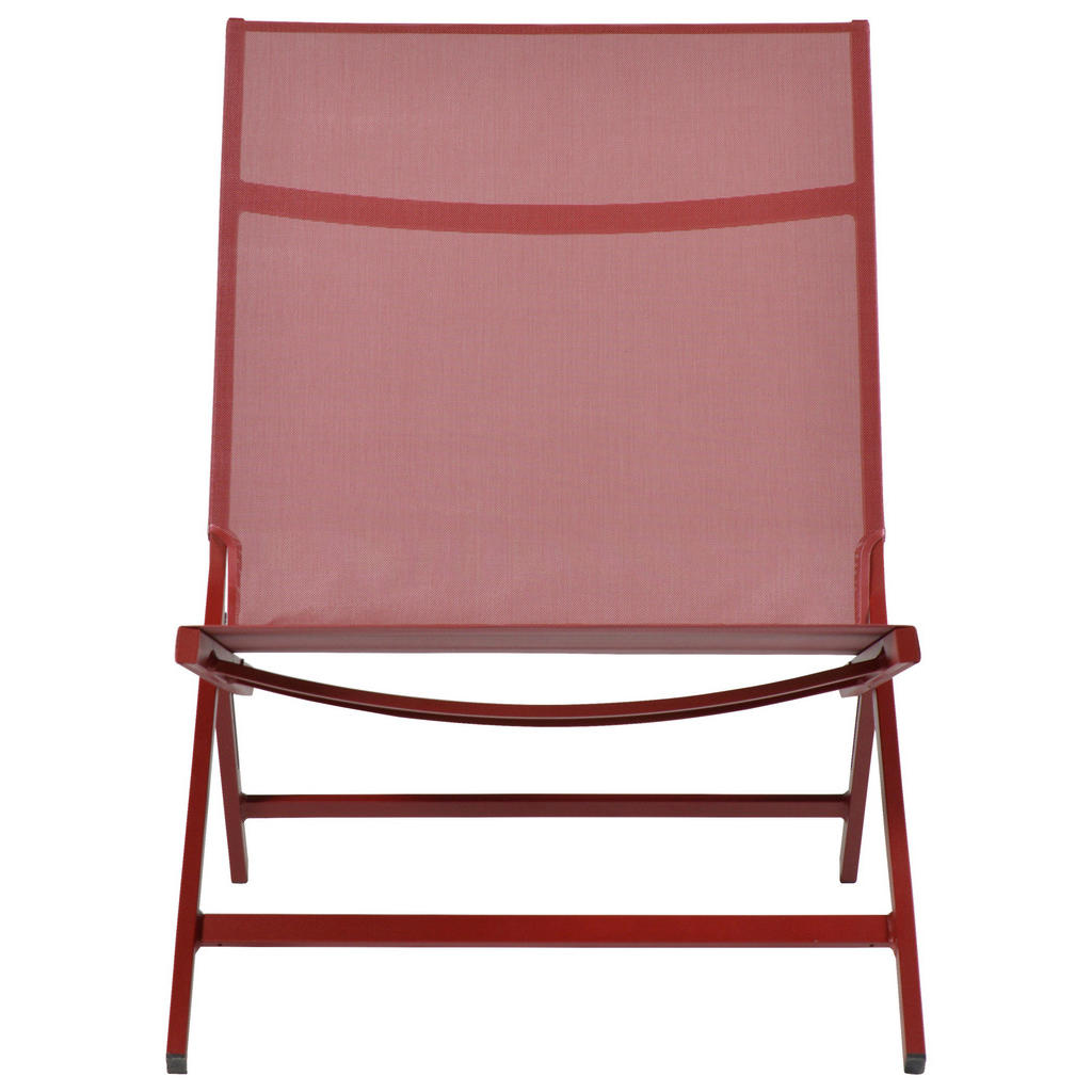 Thumbnail - Ambia Garden Klappsessel, Rot, Metall, Textil, eckig, Flachrohr, 80x70x88 cm, Typenauswahl, klappbar, Esszimmer, Stühle,...
