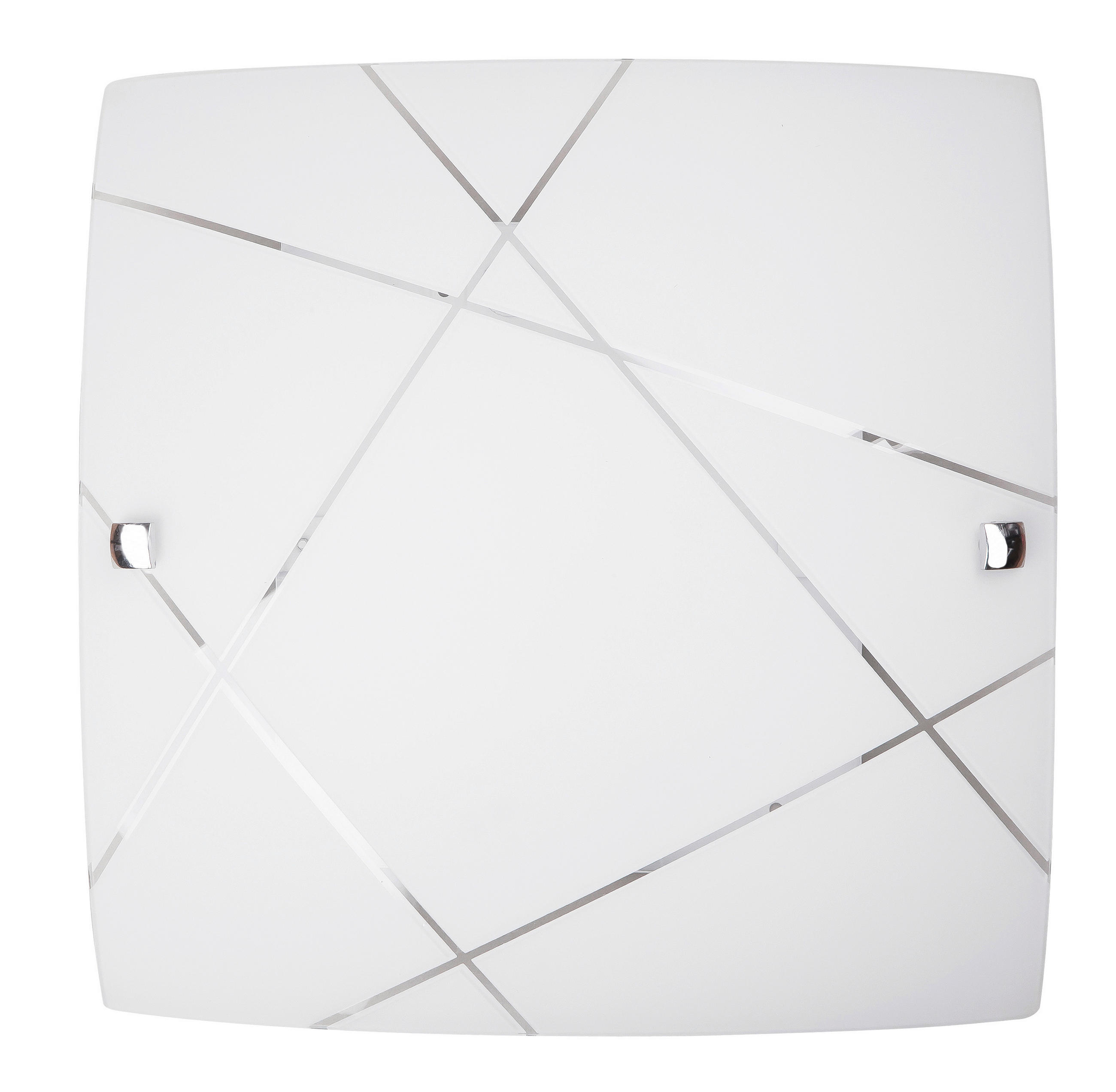 STROPNA SVETILKA 3698 PHAEDRA 30/30 cm   - Konvencionalno, kovina/steklo (30/30cm)