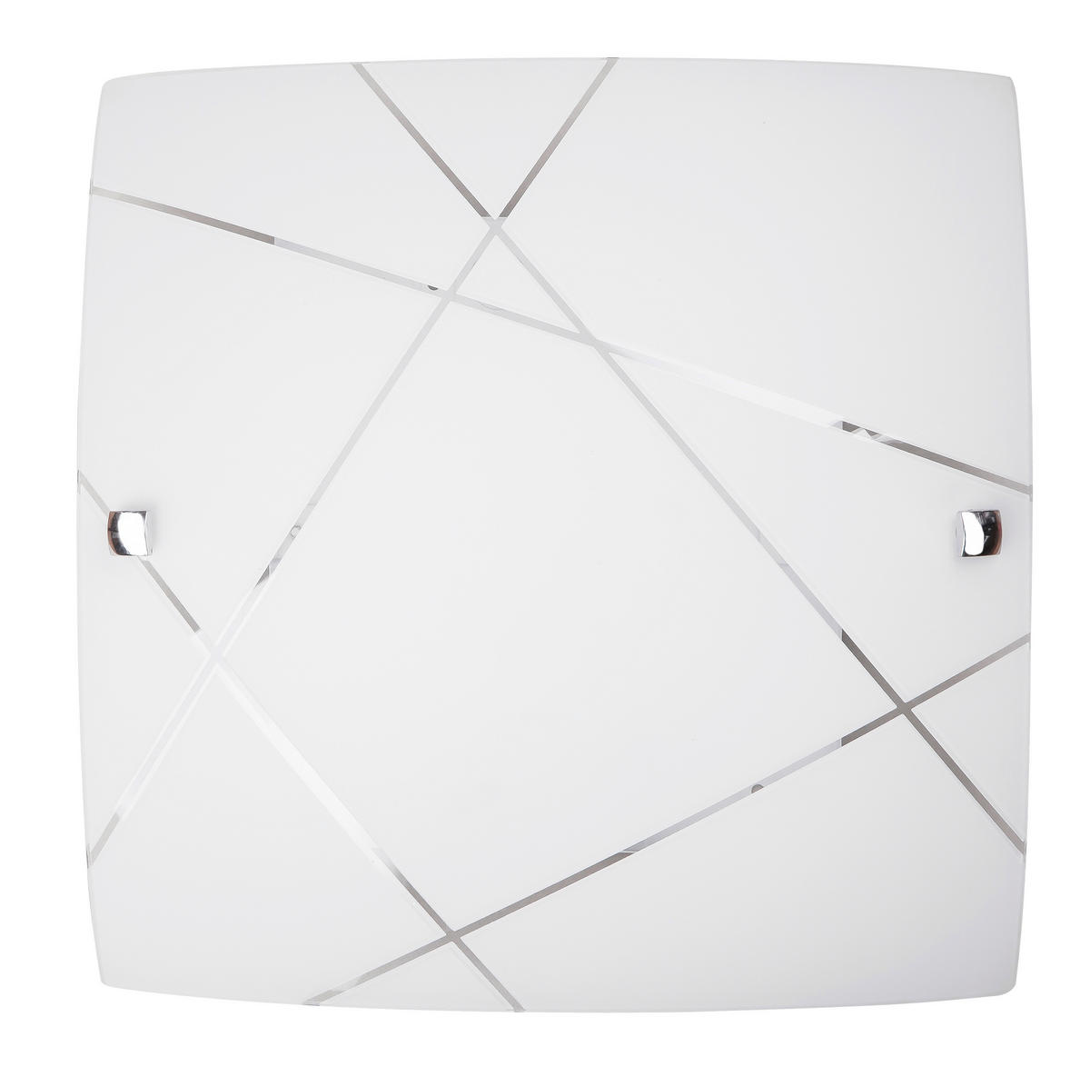 STROPNA SVETILKA 3698 PHAEDRA 30/30 cm   - Konvencionalno, kovina/steklo (30/30cm)