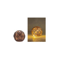 DEKOKUGEL - Braun, Basics, Glas (15/15/14cm) - Cor Mulder
