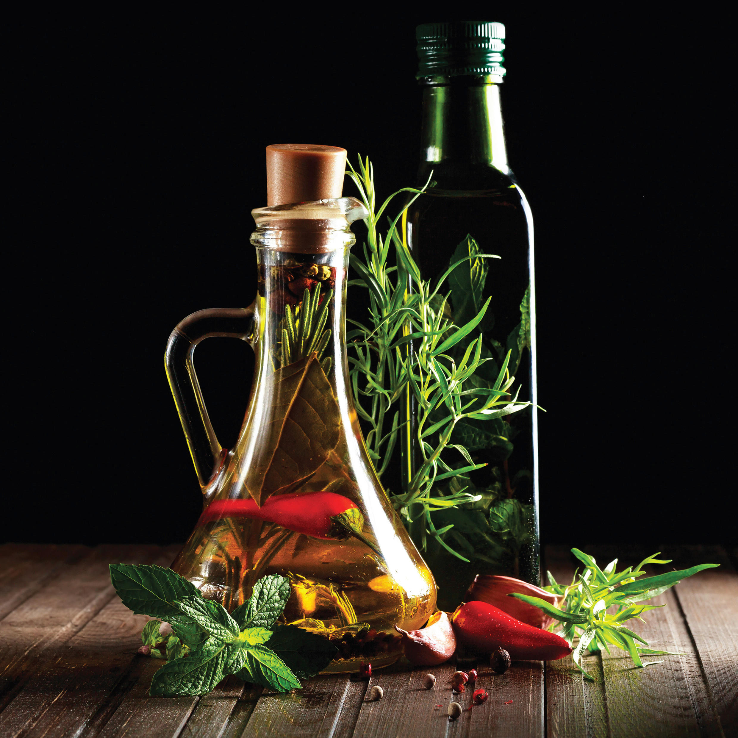 GLASBILD Gewürze  - Multicolor, Basics, Glas (20/20/1,40cm) - Euroart