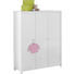 BABYKLEIDERSCHRANK Julia - Alufarben/Weiß, Trend, Holzwerkstoff/Metall (135/188/55cm) - My Baby Lou BABYKLEIDERSCHRANK Julia - Alufarben/Weiß, Trend, Holzwerkstoff/Metall (135/188/55cm) - My Baby Lou