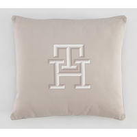 DÍSZPÁRNAHUZAT 40/40 cm  - bézs/fekete, Design, textil (40/40cm) - Tommy Hilfiger