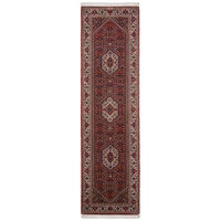 ORIENTÁLNÍ KOBEREC, 80/300 cm, krémová, červená - krémová/červená, Lifestyle, textil (80/300cm) - Cazaris