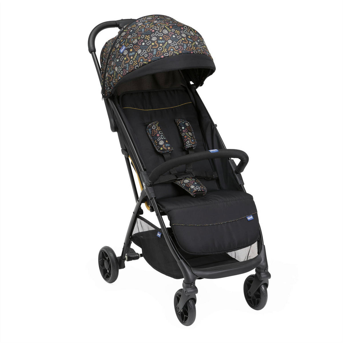 BUGGY GLEE  - Schwarz, Basics, Textil/Metall (49/87/106cm) - Chicco
