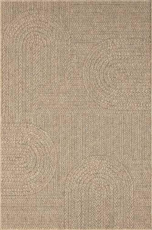 OUTDOORTEPPICH 60/90 cm Kansas  - Naturfarben, KONVENTIONELL, Textil (60/90cm) - Novel