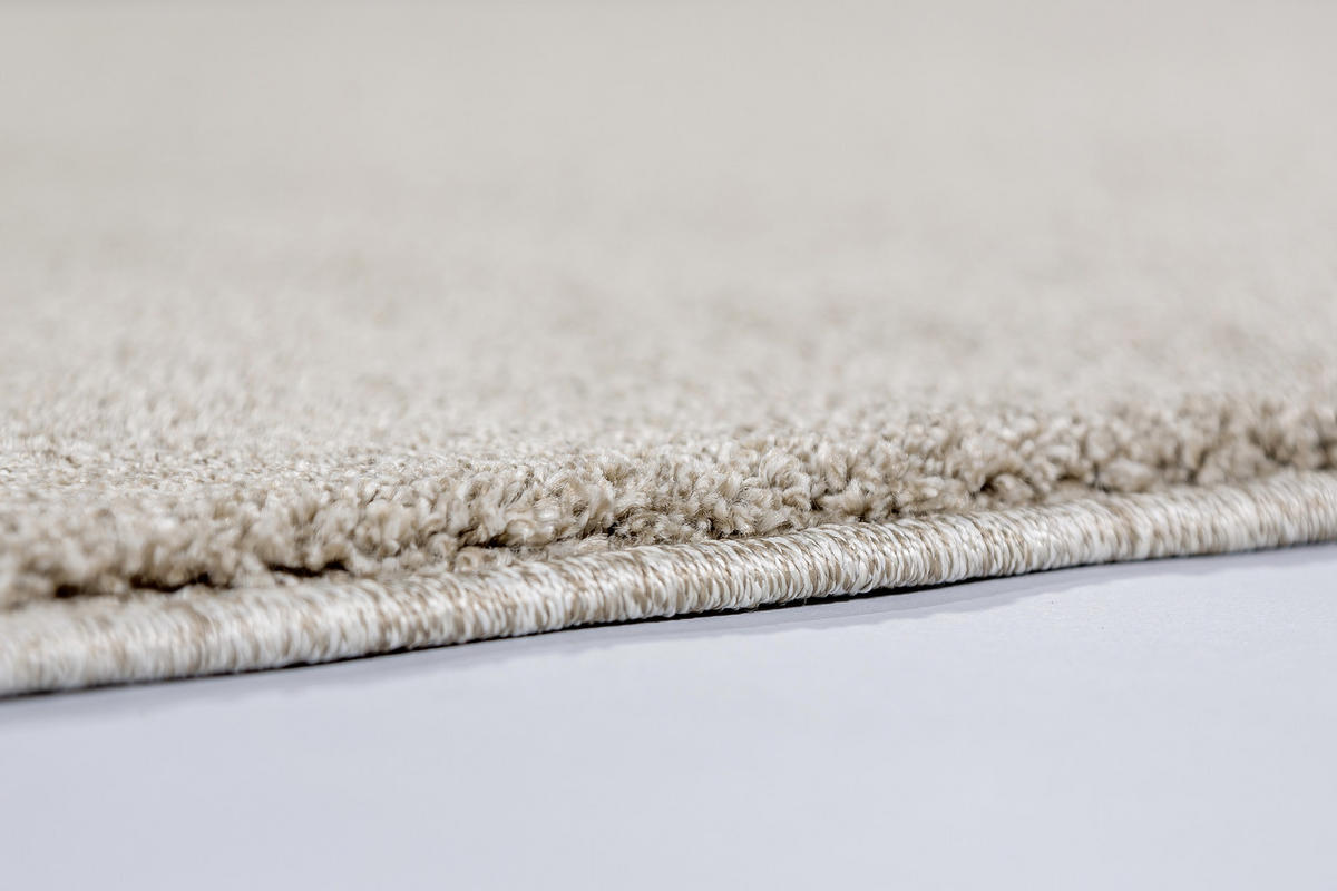 HOCHFLORTEPPICH 133/190 cm Pure  - Beige, Konventionell, Textil (133/190cm) - Schöner Wohnen