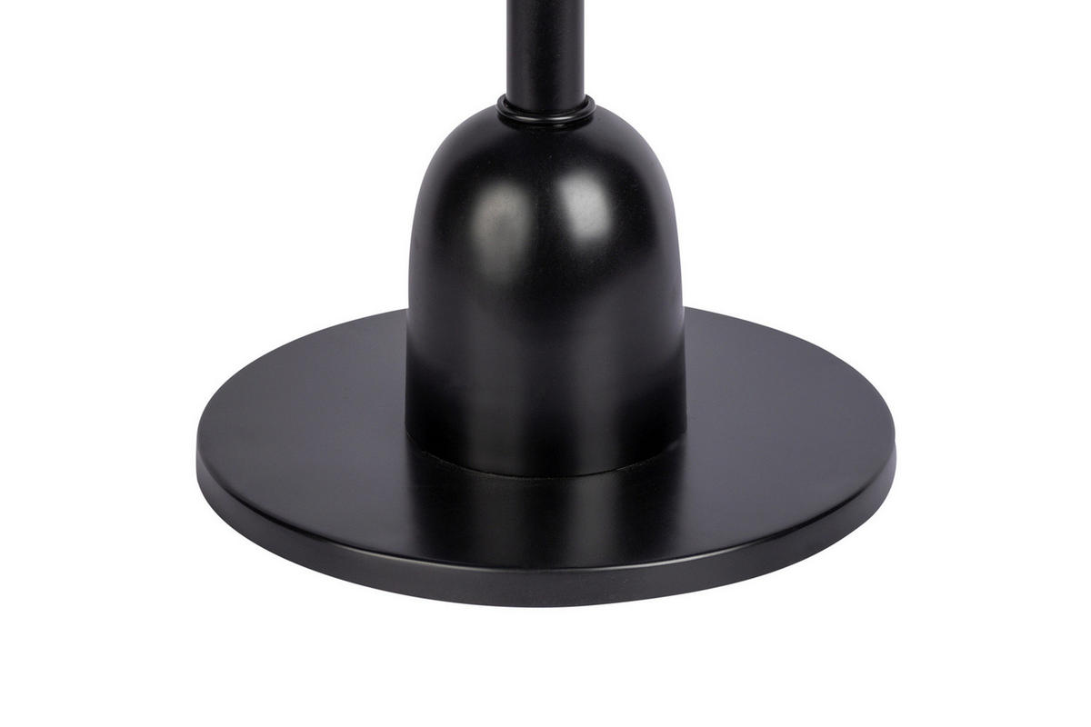 ODKLÁDACÍ STOLEK, černá, bílá - bílá/černá, Design, kov/kámen (46/48cm) - MID.YOU