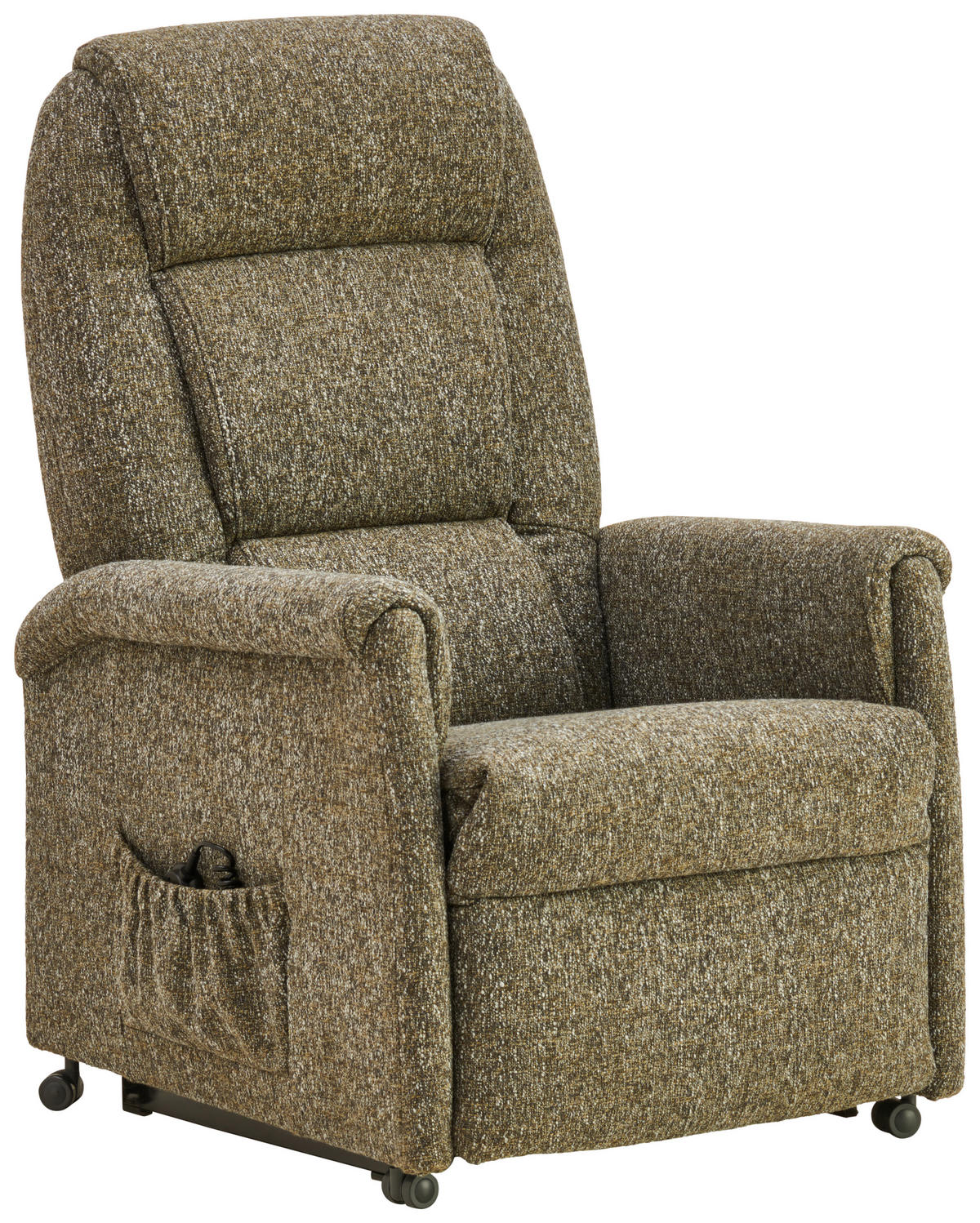 FERNSEHSESSEL in Flachgewebe Grün  - Schwarz/Grün, KONVENTIONELL, Kunststoff/Textil (69/105/82cm) - Himolla