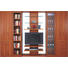 WOHNWAND in Kirschbaumfarben - Kirschbaumfarben/Goldfarben, KONVENTIONELL, Glas/Holz (330/221,4/56,5cm) WOHNWAND in Kirschbaumfarben - Kirschbaumfarben/Goldfarben, KONVENTIONELL, Glas/Holz (330/221,4/56,5cm)