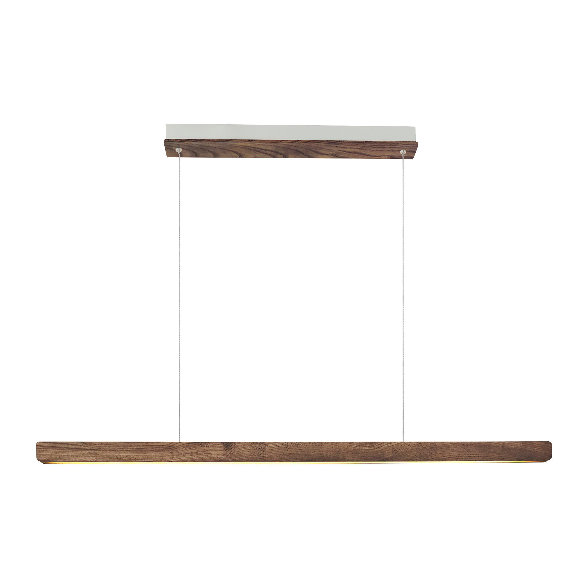 LED-HÄNGELEUCHTE Ilgas 4.5/3/5 cm  - Dunkelbraun, Natur, Holz (4.5/3/5cm) - Nordlux