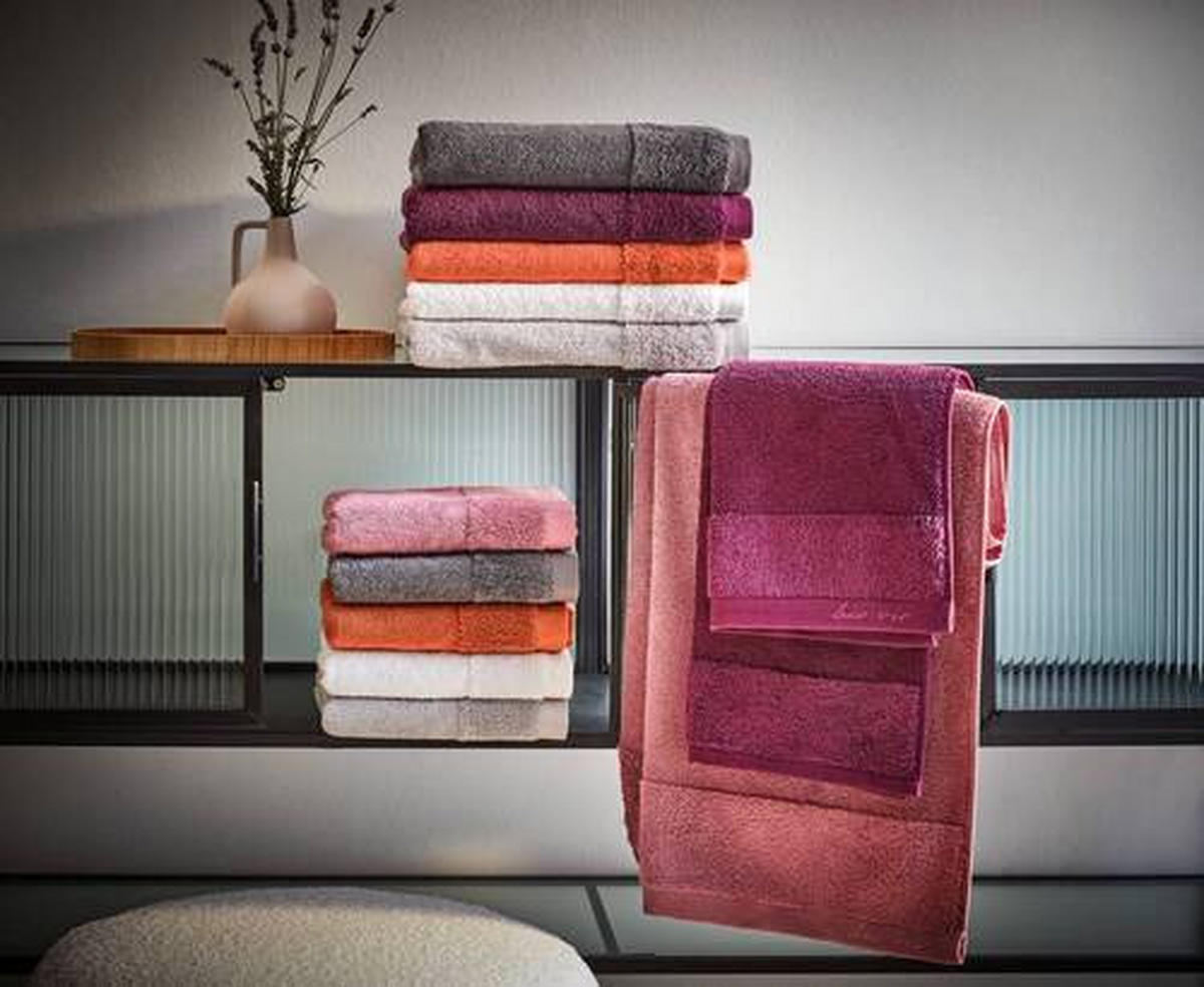 PROSOP DE BAIE 90/180 cm mov  - mov, Natur, textil (90/180cm) - Bio:Vio