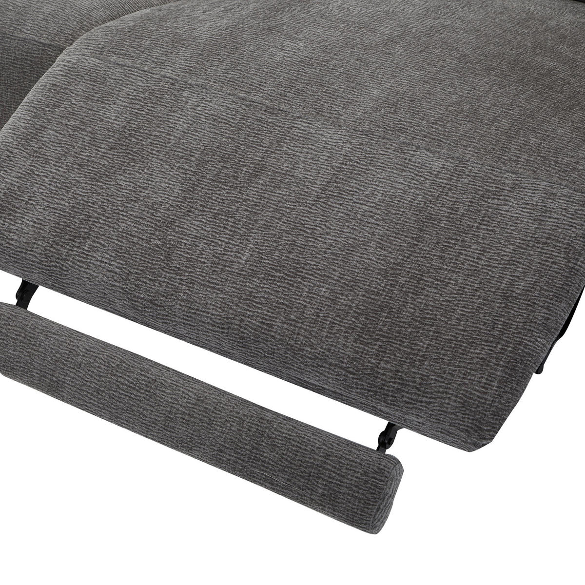 DVOSJED tekstil  tamno siva    - tamno siva/crna, Lifestyle, tekstil/metal (164/83/107/111cm) - Livetastic