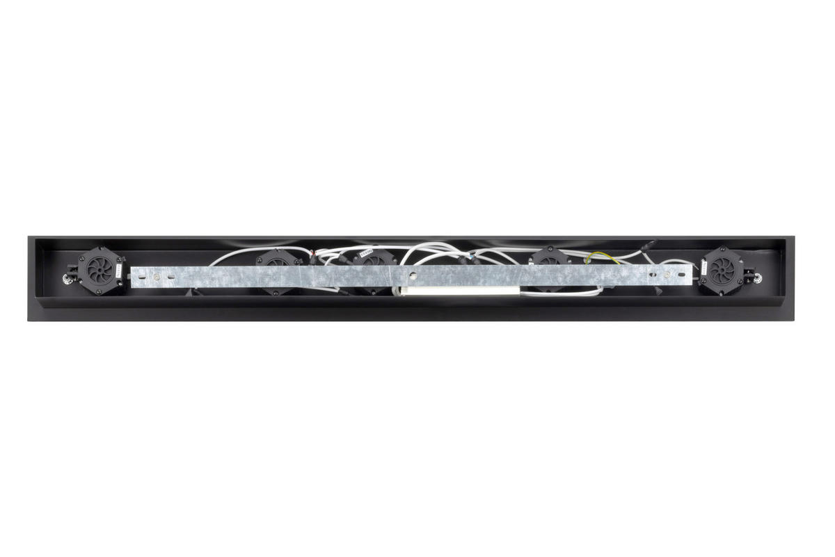 LED-HÄNGELEUCHTE Bedford 107/12/150 cm   - Schwarz, Design, Kunststoff/Metall (107/12/150cm) - Novel