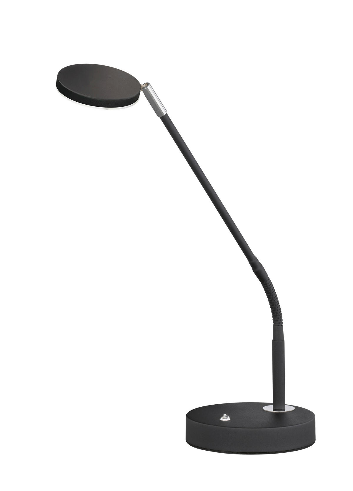 LED-TISCHLEUCHTE Luna 16/60 cm   - Sandfarben/Chromfarben, Basics, Metall (16/60cm)