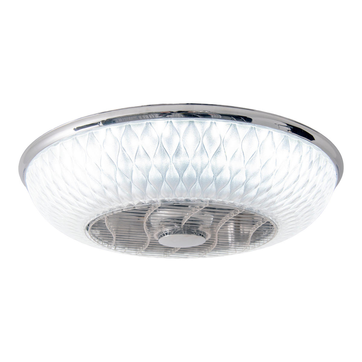 DECKENVENTILATOR 55/20 cm   - Weiß, Design, Kunststoff (55/20cm) - Näve