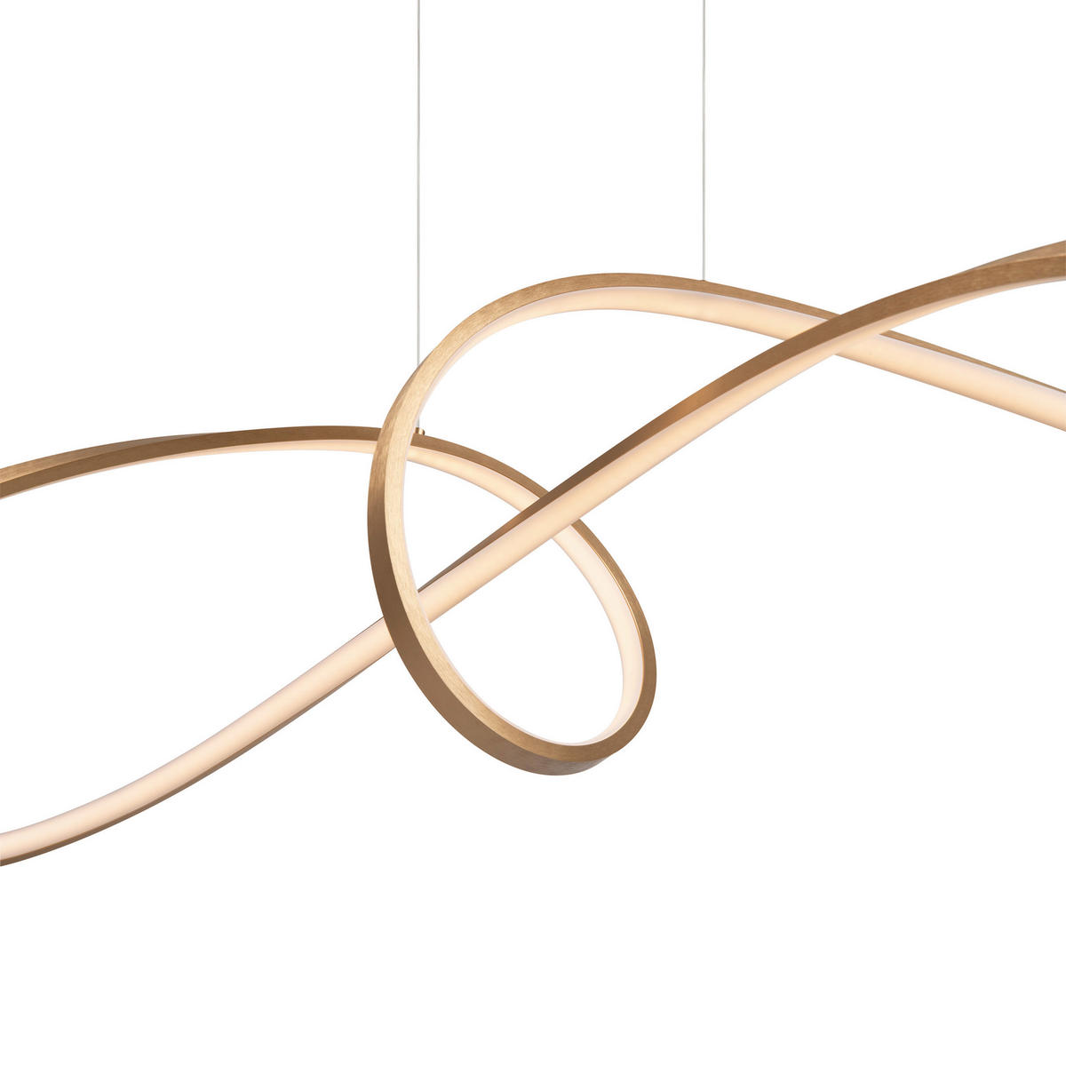 PENDELLEUCHTE  23/29/93 cm   - Goldfarben, Trend, Metall (23/29/93cm) - MAYTONI