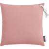 OUTDOOR-KISSENHÜLLE  Uni  - Koralle, Basics, Textil (40/40cm)