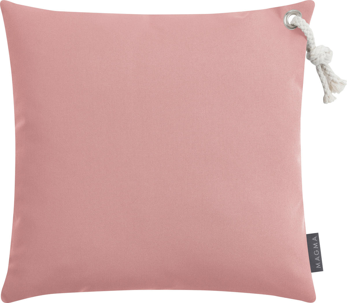 OUTDOOR-KISSENHÜLLE  Uni  - Koralle, Basics, Textil (40/40cm)