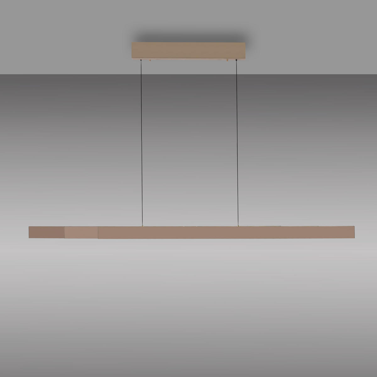 LED-HÄNGELEUCHTE 179/5,8/180 cm    - Bronzefarben, Design, Metall (179/5,8/180cm) - Paul Neuhaus