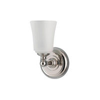 BADEZIMMER-WANDLEUCHTE - Chromfarben, Romantik / Landhaus, Glas/Metall (13.3/15,2/24,8cm) - Elstead Lighting