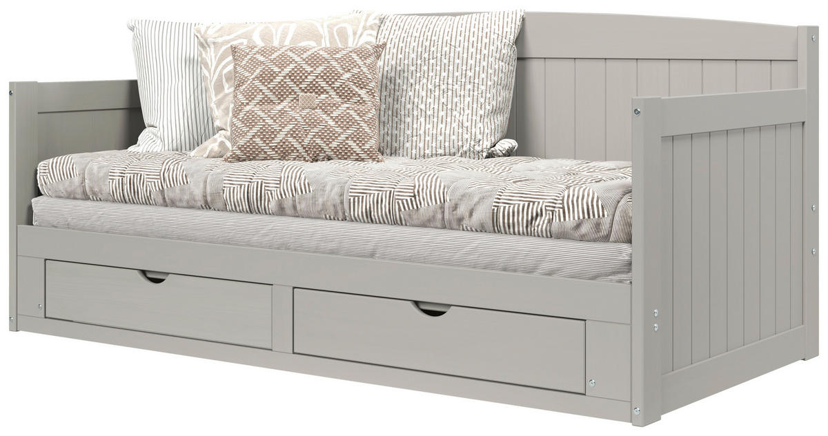 AUSZIEHBETT 200/100-236 cm Taupe  - Taupe/Naturfarben, Modern, Holz/Holzwerkstoff (200/100-236cm) - MID.YOU