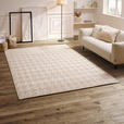 WEBTEPPICH 160/230 cm Houndstooth Allover  - Beige, Design, Textil (160/230cm) - Dieter Knoll