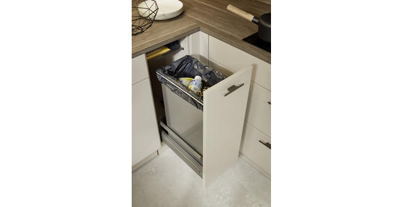 EINBAUKÜCHE - Eichefarben/Sahara, Design, Holzwerkstoff - Dieter Knoll