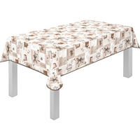 TISCHDECKE MILANO Textil Beige 130/220 cm  - Beige, LIFESTYLE, Textil (130/220cm) - Peyer Syntex