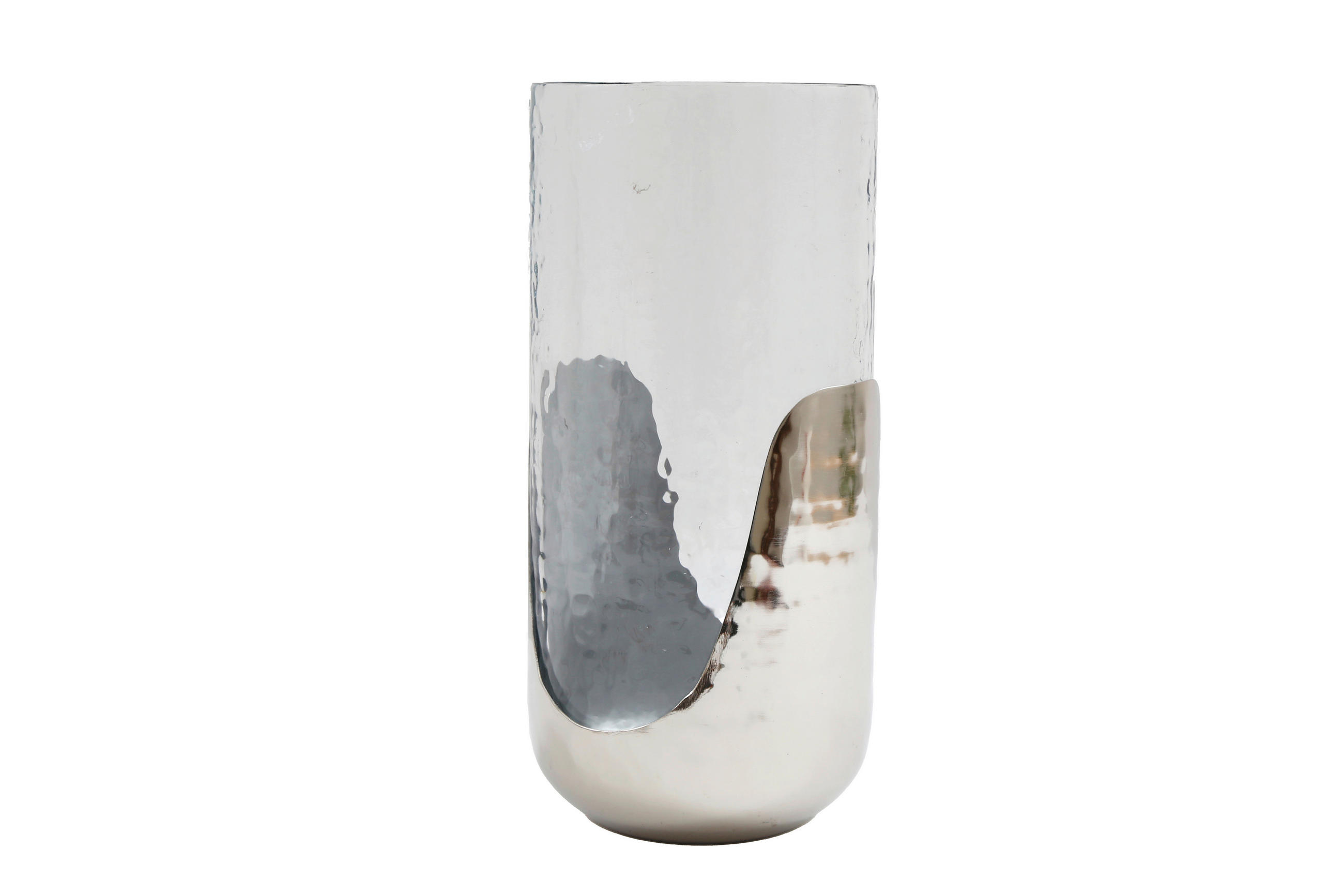 SUPORT PENTRU LUMÂNARE PASTIL - alb, Basics, sticlă/metal (12,5/27,5/7,5cm)